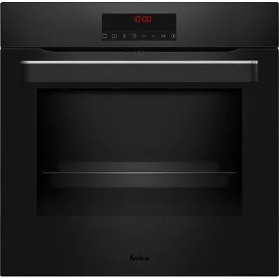 Image de Four encastrable - Pyrolyse + Hydro clean - AMICA - ED57529QBM - Noir mat - Porte froide - 77 L - 59,5 x 59,5 x 59,5 cm