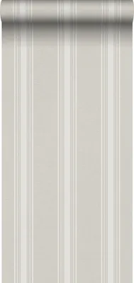 Obrázok produktu pre Sanders & Sanders tapety pruhy béžová a biela 53 cm x 10 m