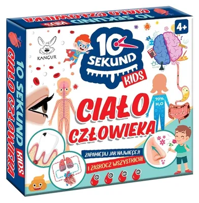 Zdjęcie produktu dla 10 Sekund KIDS Cialo Czlowieka