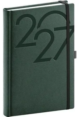 Zdjęcie produktu dla NOTIQUE, dziennik na rok 2027, kolor zielony, format 15 x 21 cm