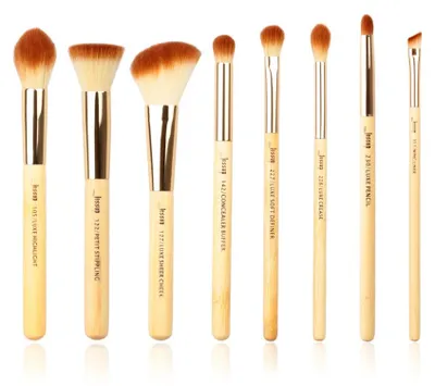 Obrázek produktu pro Jessup T138 Bamboo Set Sada 8 bambusových štětců na make-up