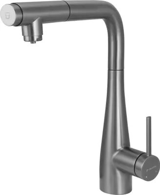 Zdjęcie produktu dla Kitchen faucet with water filter connection with pull-out spout