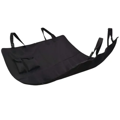 Obrázek produktu pro Chránič na zadní sedačku pro domácí mazlíčky 148x142 cm černý