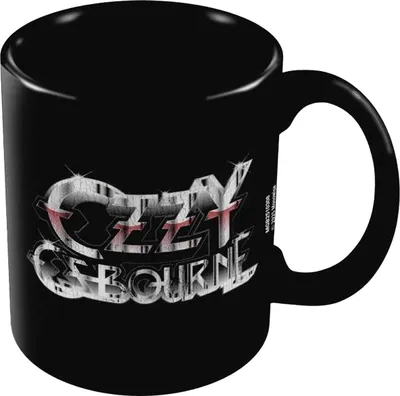 Produktbild von Ozzy Osbourne - Kaffeebecher, Logo PM12963 (Einheitsgröße) (Schwarz)