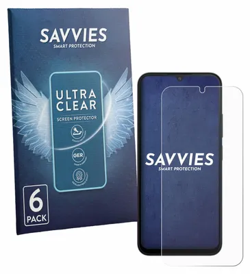 Produktbild von 6x Für Xiaomi Redmi A7 Pro Schutzfolie Savvies Displayschutz Display Schutz Folie Klar Transparent