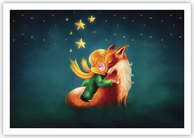 Produktbild von Poster - Poster ohne Rahmen - Klein Prinz Nov - 100x70 cm - Wand Bild - Wanddeko - Wandbilder - Kunstposter - Wandposter - Bilder - Kunstdruck - Wanddekoration - Wandbild - P2XAA100x70-5014