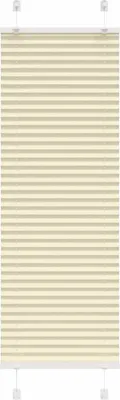 Obrázok produktu pre plisovaná roleta krémová 50x150 cm Šírka látky 49,4 cm