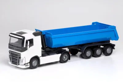 Zdjęcie produktu dla Emek 22352 Volvo FH16 ciągnik z naczepą wywrotką biały