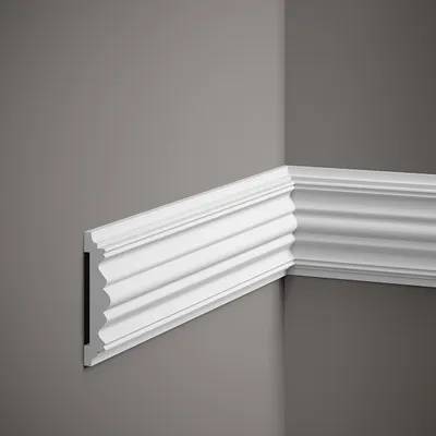 Produktbild von Mardom Pilaster D1541 Profoam 97 x 22 x 2400 mm Weiß Wandleiste Wandsäule