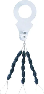 Produktbild von Jenzi Gummistopper schwarz groß