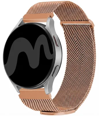 Productafbeelding van imoshion Milanees magnetisch bandje - Universeel 20 mm aansluiting - Maat M - Rosé Goud, AI-gegenereerde afbeelding