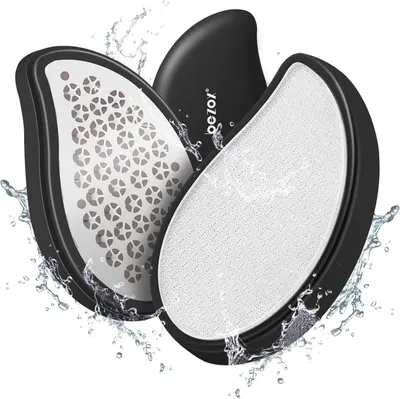 Produktbild von 3in1 Nano Glas Edelstahl Hornhautentferner Fußfeile Tote Haut Schaber