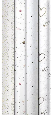 Immagine prodotto di ZOEWIE Geschenkpapier Röllchen Premium All About Love 20 Stück Verkaufseinheit 92091 4058653100598