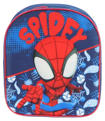 Produktbild von Spiderman 3D-Rucksack Kinder Marvel Schulranzen Jungen mit Comic-Motiv