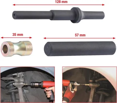 Produktbild von KS Tools Klemmschrauben-Austreiber-Satz, 3-tlg