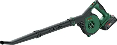 A cordless leaf blower on a white background.