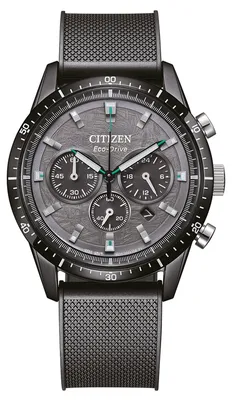 Zdjęcie produktu dla Zegarek męski Citizen model: CA4625-02H z czarną tarczą i bransoletą ze stali nierdzewnej/milanaise
