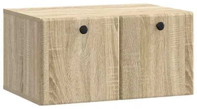 Zdjęcie produktu dla vidaXL Szafka pod telewizor do montażu na ścianie 59,5 x 41 x 30 cm, dąb Sonoma