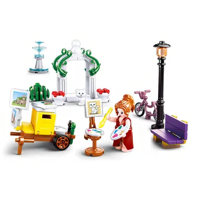 Produktbild von SLUBAN Dorfpark 114-teiliges Set M38-B0869