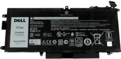 Obrázek produktu pro Dell Baterie 4-cell 60W/HR LI-ON pro Latitude 5289, 7389, 7390 2v1