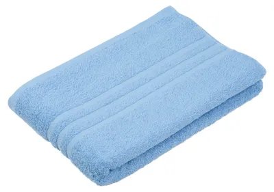 Produktbild von GÖZZE Sylt Badetuch strapazierfähiges langlebiges Baumwoll-Badetuch in Hotelqualität Taubenblau 100 x 150 cm