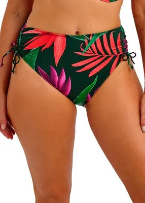 Image de Slip de bikini fantaisie Pichola à cordons FS503978 Mangrove - taille L