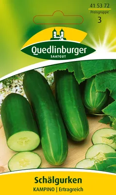 Produktbild von Schälgurke Kampino | Schälgurkensamen von Quedlinburger