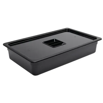 Image de Conteneur Vogue GN GN1/1 Noir 100 mm