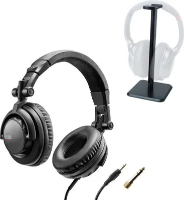 Produktbild von Hercules HDP DJ45 DJ Kopfhörer mit Tisch-Stativ