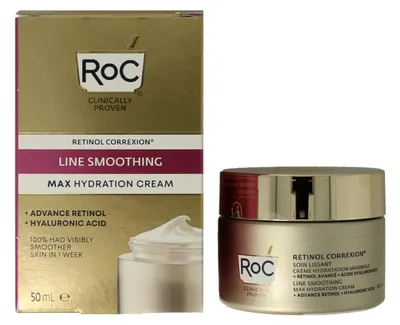 Productafbeelding van Roc Retinol Correxion Line Smoothing Max Hydration (50 ml)