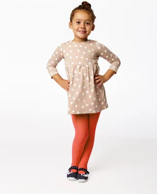 Produktbild von Merry Style Kinder Strumpfhose für Mädchen Microfaser 60 DEN WLSS001 (Coral-10, 116-122)
