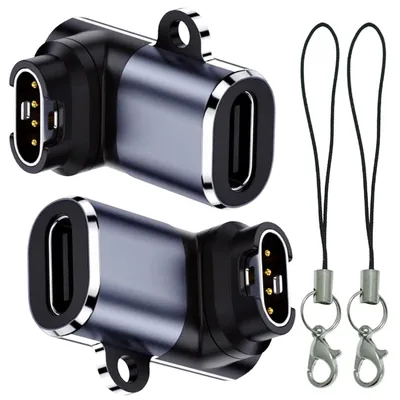 Produktbild von Felixx AD-GARMIN-2TC, USB Type-C, Garmin connector, Schwarz, Titan