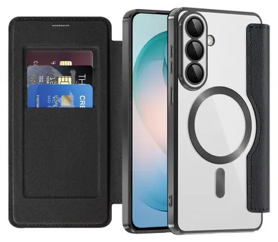 Obrázok produktu pre Techsuit – SmartMag Book Case knižkové ochranné puzdro pre Samsung Galaxy S26 Plus – čierne