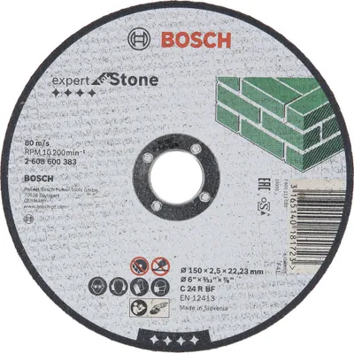 Immagine prodotto di Disco da taglio a pietra dritta C 24 R BF, 150 mm, 22,23 mm, 2,5 mm