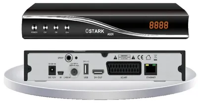 Obrázek produktu pro Satelitní přijímač, DVB-S2/S2X, kompatibilita s YouTube, zástrčka pro EU
