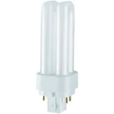 Produktbild von Osram Dulux D/E, 10 W, G24q-1, T11X2, 20000 h, 600 lm, Warmweiß
