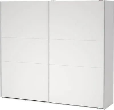 Produktbild von Como Schiebetürenschrank 2 Türen 245x220cm weiß.