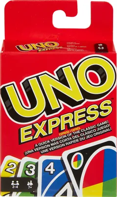 Produktbild von Games UNO Express, Kartenspiel, Abwurf, 7 Jahr(e), Familienspiel