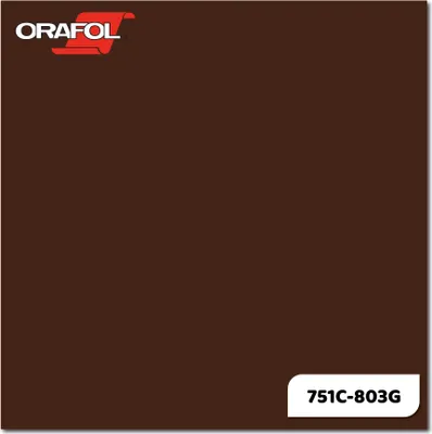 Produktbild von ORAFOL ORACAL 751C Meterware - 803 CHOCOLATE-BROWN in 63 x 100cm