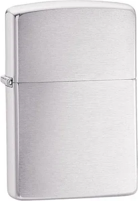 Produktbild von ZIPPO Feuerzeug gebürstetes Chrom 21006