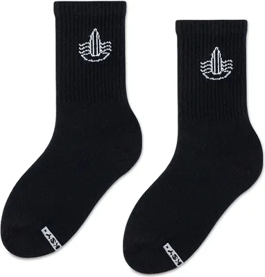 Produktbild von ZOOKSY - Socken Kinder fur Jungen a Mädchen 1 Paar SURF I Größe (24-29) I Lustige lange Socken I Baumwolle Lange socken I Socken mit Einem Thema Surf I Geschenk für die Schule I SURFBOARD