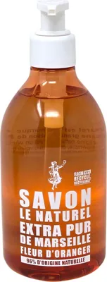 Produktbild von Savon le Naturel Marseille Seife Fleur d'Oranger 500ml – Sanfte Pflege & Duft