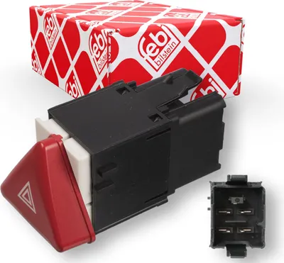 Produktbild von FEBI BILSTEIN Warnblinkschalter 106239 für VW Golf V Schrägheck (1K1) Golf V Variant (1K5) Jetta Mk5 (1K)