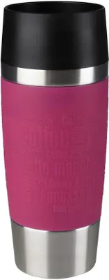 Immagine prodotto di Ibenzoa® Tazza termica da 360 ml – acciaio inossidabile con isolamento sottovuoto, apertura a 360° e chiusura a pressione, mantiene il contenuto caldo per 4 ore / freddo per 8 ore, lavabile in lavastoviglie