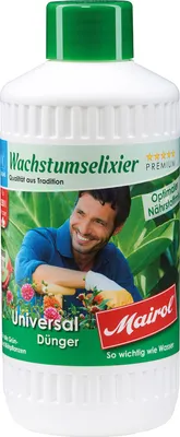 Produktbild von Mairol® Wachstumselixier Universal Flüssigdünger Liquid - 0,5 Liter für 250 Liter