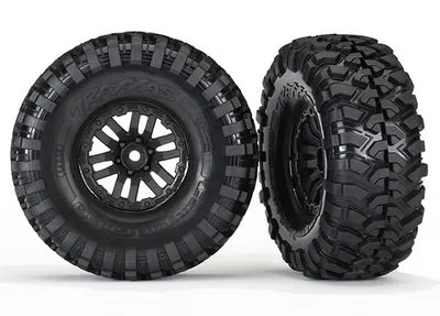 Produktbild von Traxxas TRX8272 Reifen auf Felge verklebt (TRX-4 Felge, Canyon Trail 1.9 tir für TRX-4 T (2 Stk.)