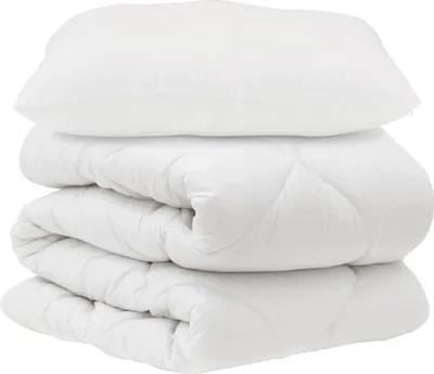 Image de Ensemble de literie vidaXL comprenant 2 taies d'oreiller, blanc, microfibre