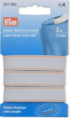 Obrázok produktu pre Guma extra jemná, 15 mm, biely, 2 m