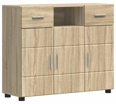 Obrázek produktu pro vidaXL Dřevěná skříňka Sonoma dub 88,5 x 30,5 x 73 cm Materiál na bázi dřeva