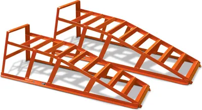 Immagine prodotto di Unicraft KFZ-Auffahrrampe KR 2000 (1 Paar, robuste Stahlkonstruktion) 6202000